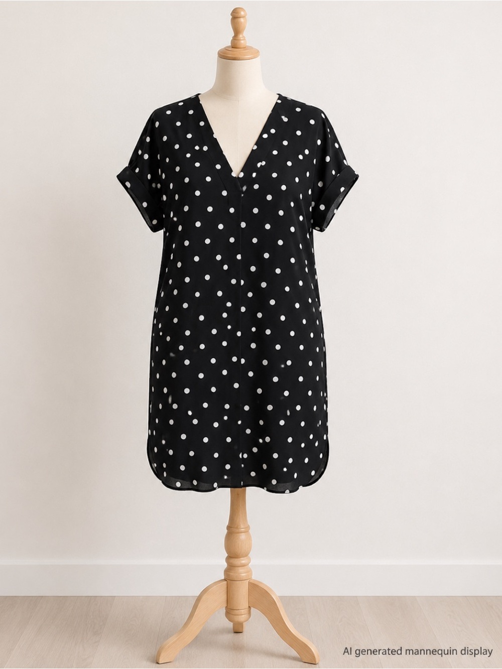 Target a new day Black and White Polka Dot Dress